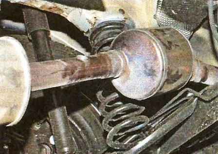 How to replace Nissan Almera muffler system parts