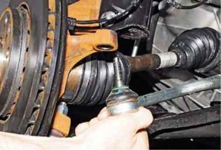 Removing steering elements Renault Duster
