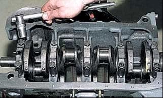 Reparación del motor VAZ-2123