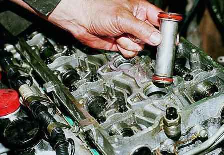 Removing and installing the cylinder head of the VAZ-2112 engine