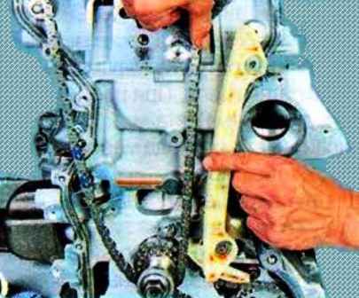 Зняття та встановлення елементів масляної системи двигуна Мазда 6