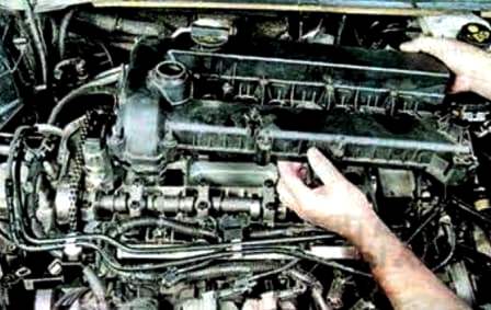 How to replace the cover and cylinder head gasket Mazda 6