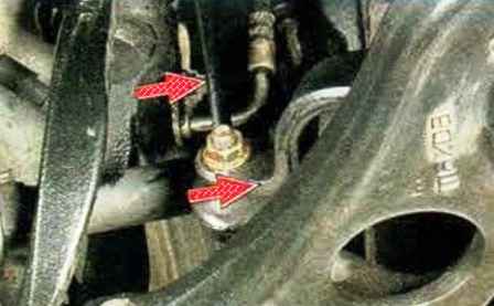 Características de diseño de la suspensión delantera Mazda 6