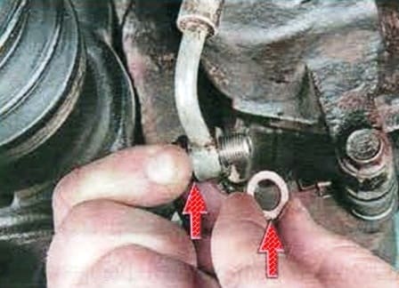 Reemplazo de las mangueras y tuberías del sistema de frenos Mazda 6