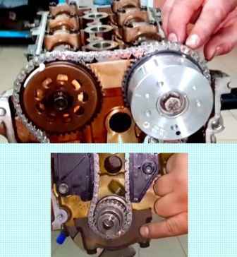 Как заменить цепь привода ГРМ двигателя Hyundai Solaris