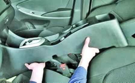 Замена тросов и кулисы управления КПП автомобиля Hyundai Solaris