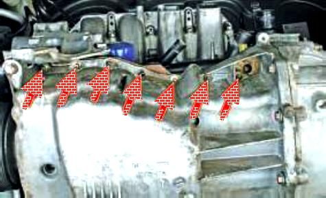 Замена прокладки поддона двигателя Рено Дастер