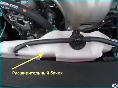 Система охлаждения с 1MZ-FE автомобиля