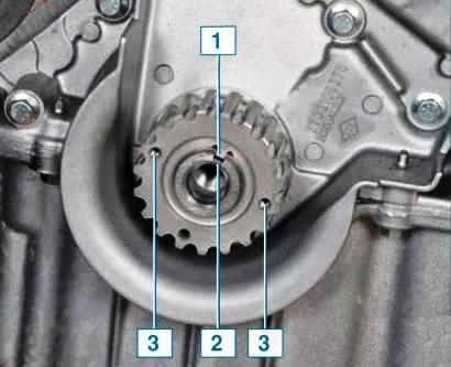 Reemplazo del sello de aceite del cigüeñal K4M Nissan Almera