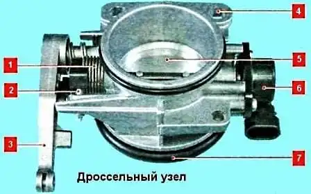 Зняття дросельного вузла двигуна К4М Ніссан Альмера