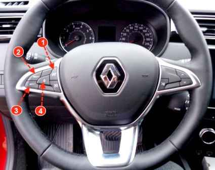 Renault Arcana speed control modes