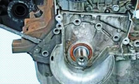 Repair of the oil pump and its drive Renault Duster