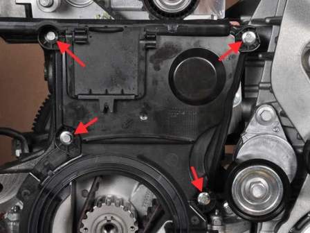 How to replace the timing belt Nissan Almera