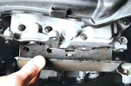 Setting the TDC of the first cylinder Renault Duster