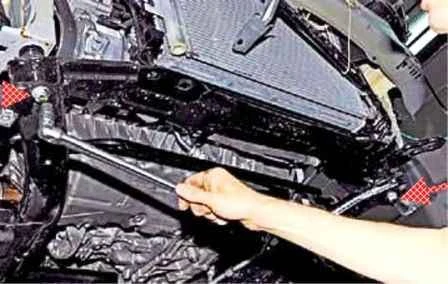 Removing the Renault Duster subframe