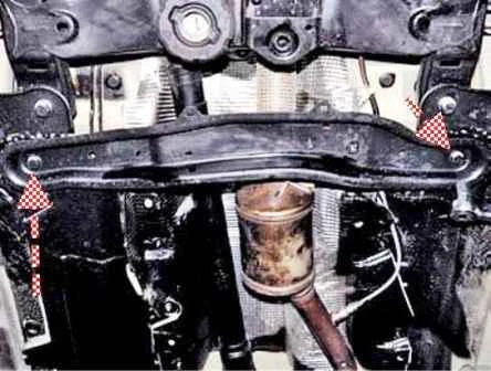 Removing the Renault Duster subframe