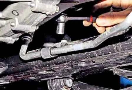 Removing the Renault Duster subframe