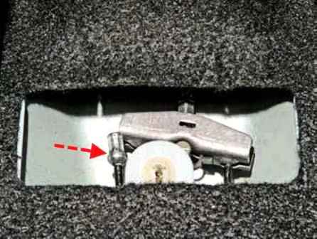 Repair of parking brake of Renault Duster