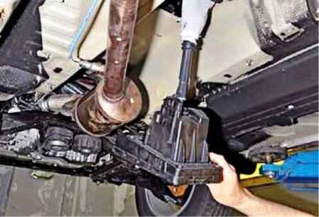Removing the Renault Du gearbox control mechanism