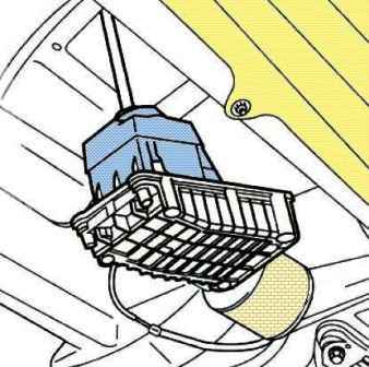 Removing and adjusting drive for automatic transmission Renault Duster