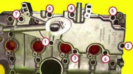 Прочищення системи вентиляції картера двигуна К4М