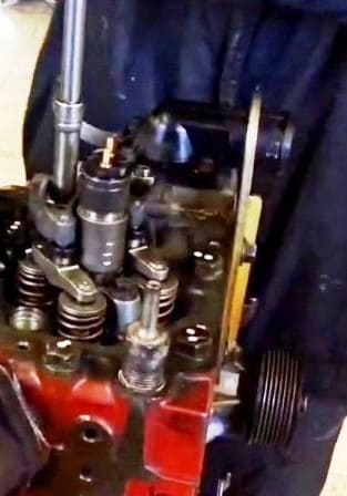 Inspection and repair of the Cummins ISF3.8 cylinder head