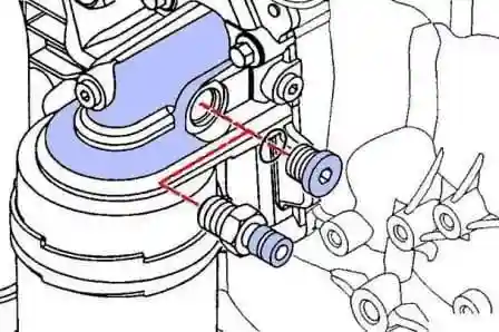 Checking and replacing elements of the ISF3.8 oil system