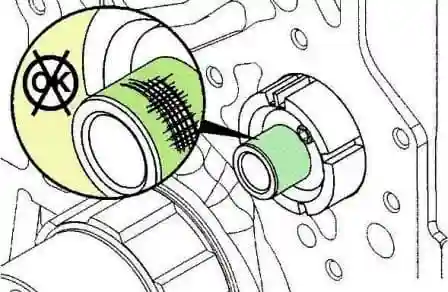 Checking and replacing elements of the ISF3.8 oil system