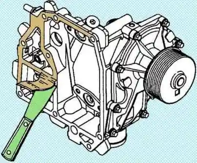 Checking and replacing elements of the ISF3.8 oil system