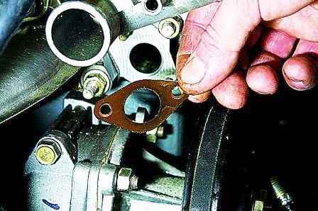 Removal and troubleshooting of the hydraulic chain tensioner VAZ-2123