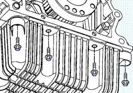 Removing and installing Cummins ISF3.8 timing gear