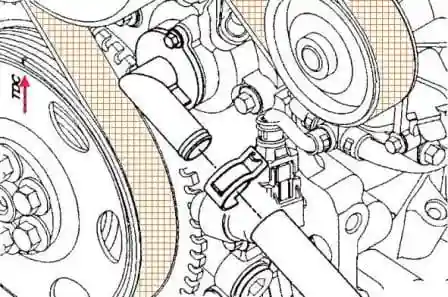 Removing and installing Cummins ISF3.8 timing gear