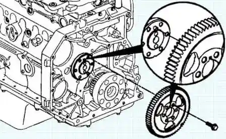 Removing and installing the Cummins ISF3.8 timing gear