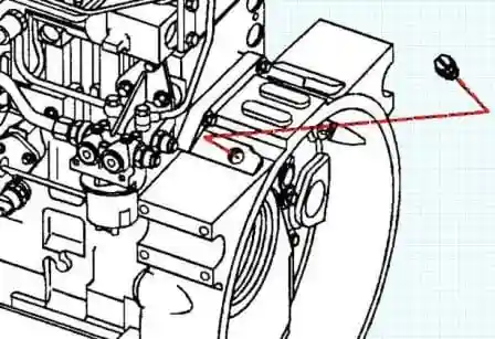 Removing and installing Cummins ISF3.8 timing gear