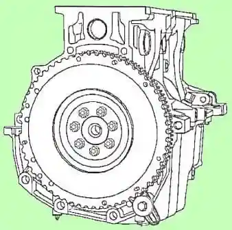 Desmontaje del bloque de cilindros del motor K4M