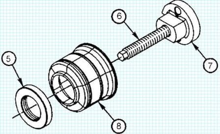 Cummins ISF3.8 crankshaft front oil seal replacement