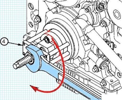 Заміна переднього сальника колінчастого валу Cummins ISF3.8