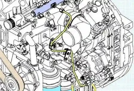 Cummins ISF3.8 отын жүйесінің құрамдастарын ауыстыру