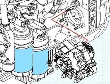 Cummins ISF3.8 отын жүйесінің құрамдастарын ауыстыру