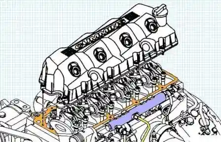 Cummins ISF3.8 отын жүйесінің құрамдастарын ауыстыру