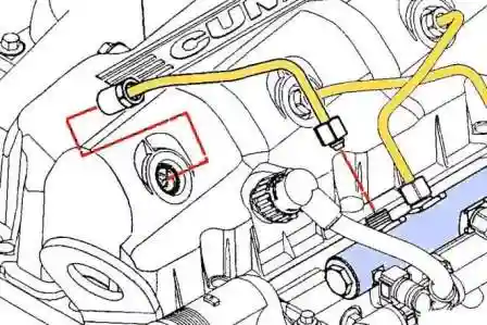 Cummins ISF3.8 отын жүйесінің құрамдастарын ауыстыру