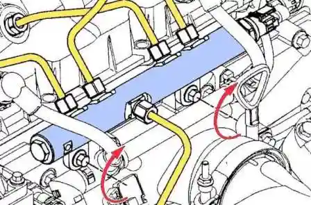 Cummins ISF3.8 отын жүйесінің құрамдастарын ауыстыру