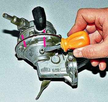 How to remove and repair the fuel pump ZMZ-402