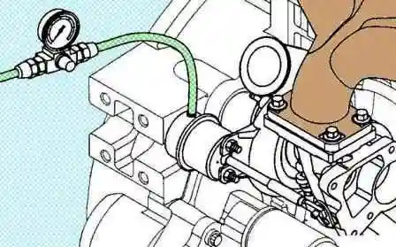 Снятие элементов системы впуска воздуха Cummins ISF3.8