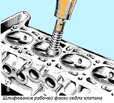 Ремонт головки блока цилиндров двигателя ВАЗ-2123