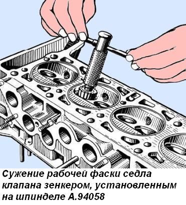 Ремонт головки блока цилиндров двигателя ВАЗ-2123