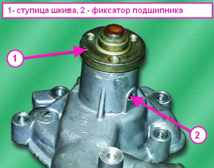 Ремонт насоса охлаждающей жидкости ЗМЗ-402