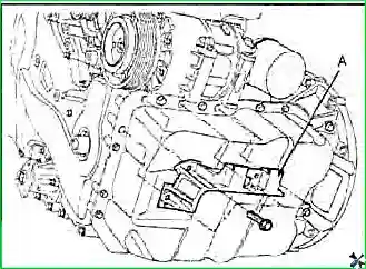Снятие и установка цепи привода ГРМ и балансирного механизма двигателя G 2.0–2.4 DOHC