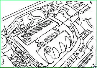 Снятие и установка головки блока цилиндров двигателя G 2.0–2.4 DOHC