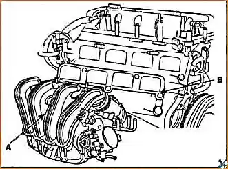 Снятие и установка головки блока цилиндров двигателя G 2.0–2.4 DOHC